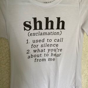 Women’s Shhh Sleeping Shirt